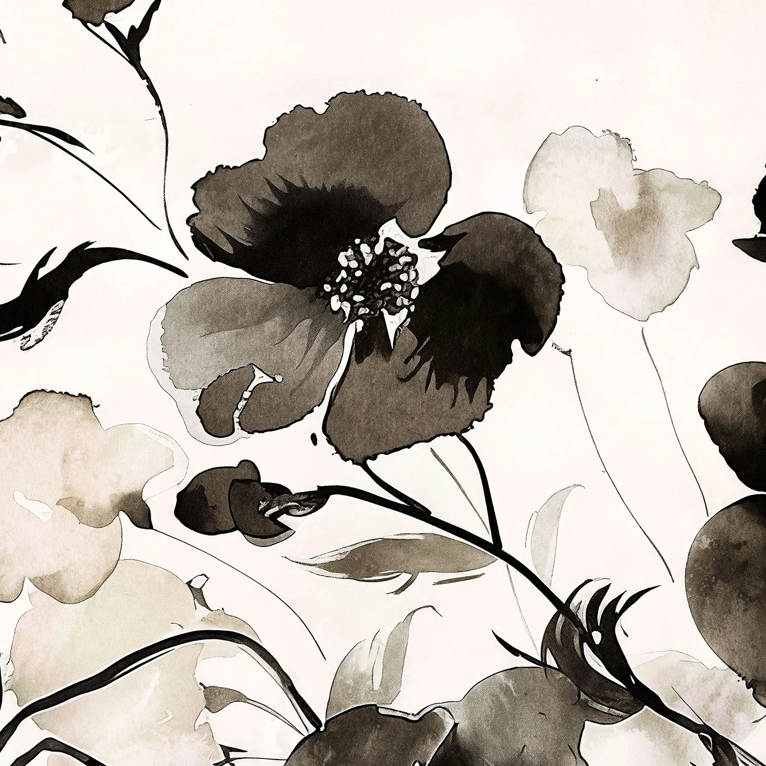 Ink Florals, Style C - Image 10