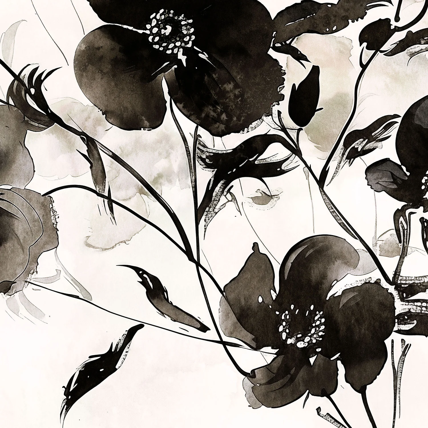 Ink Florals, Style C - Image 11