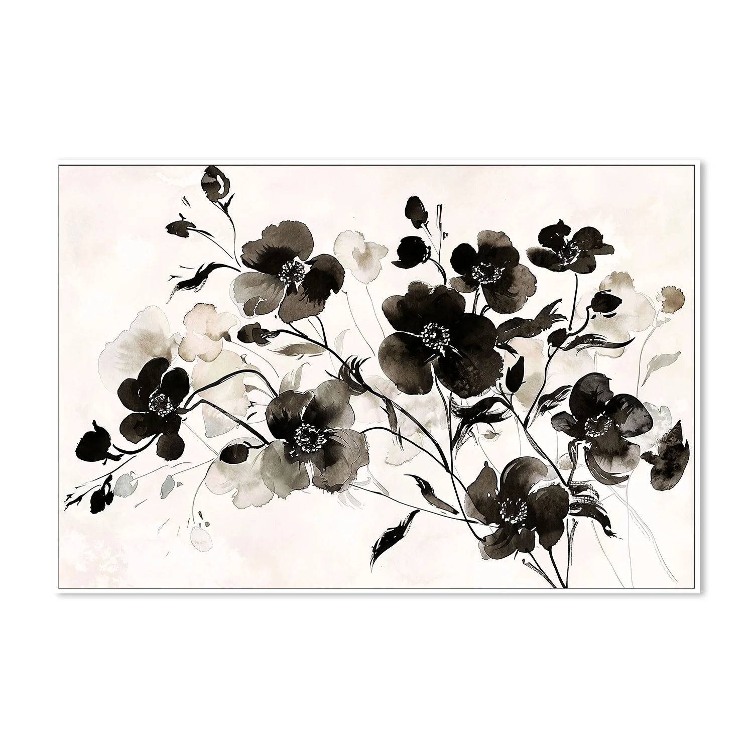 Ink Florals, Style C - Image 5