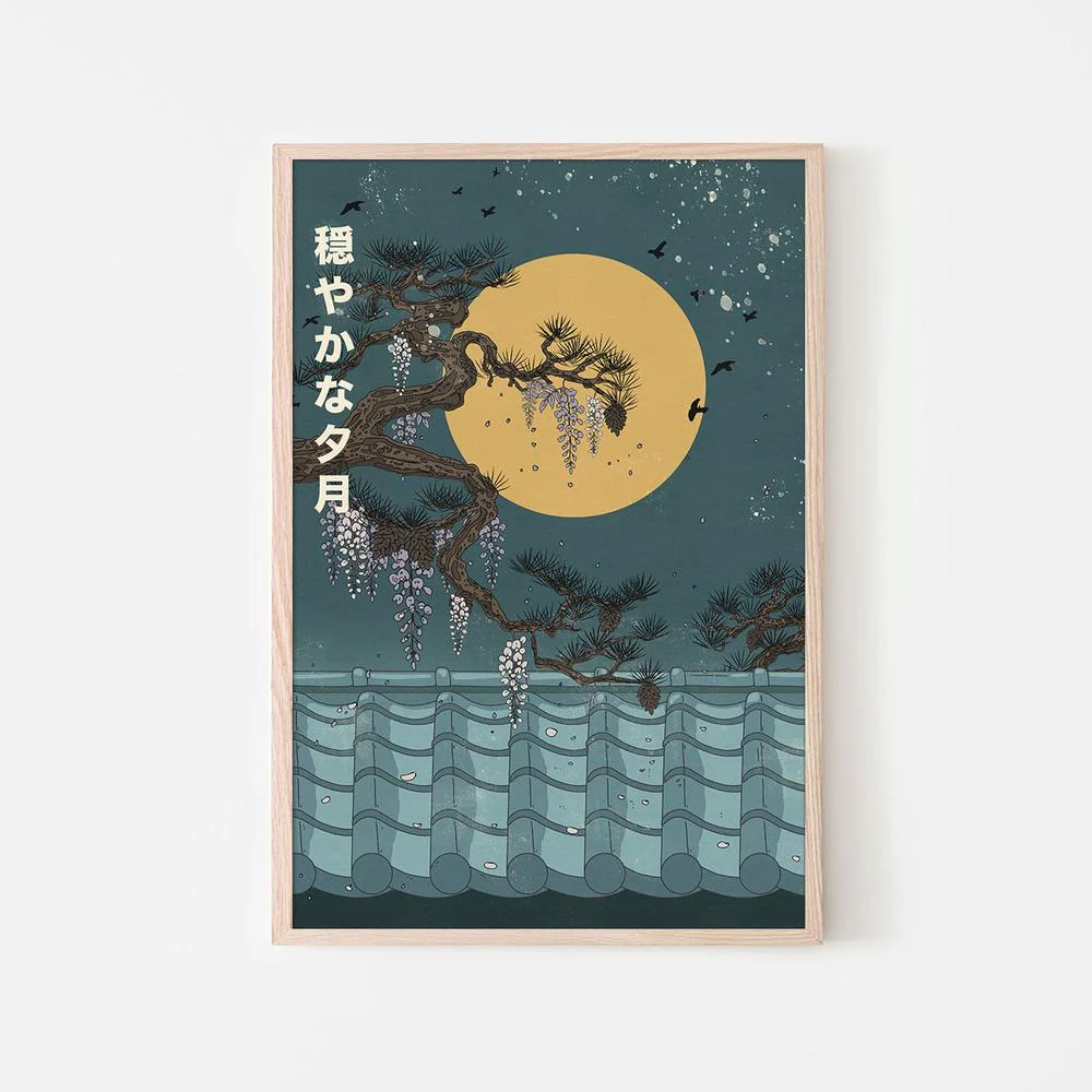 Japanese Wisteria Moon - Image 6
