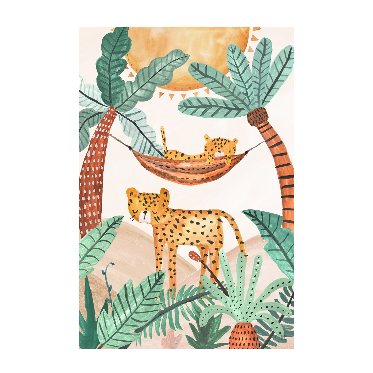 Jungle Horizon, Set of 3 - Image 8