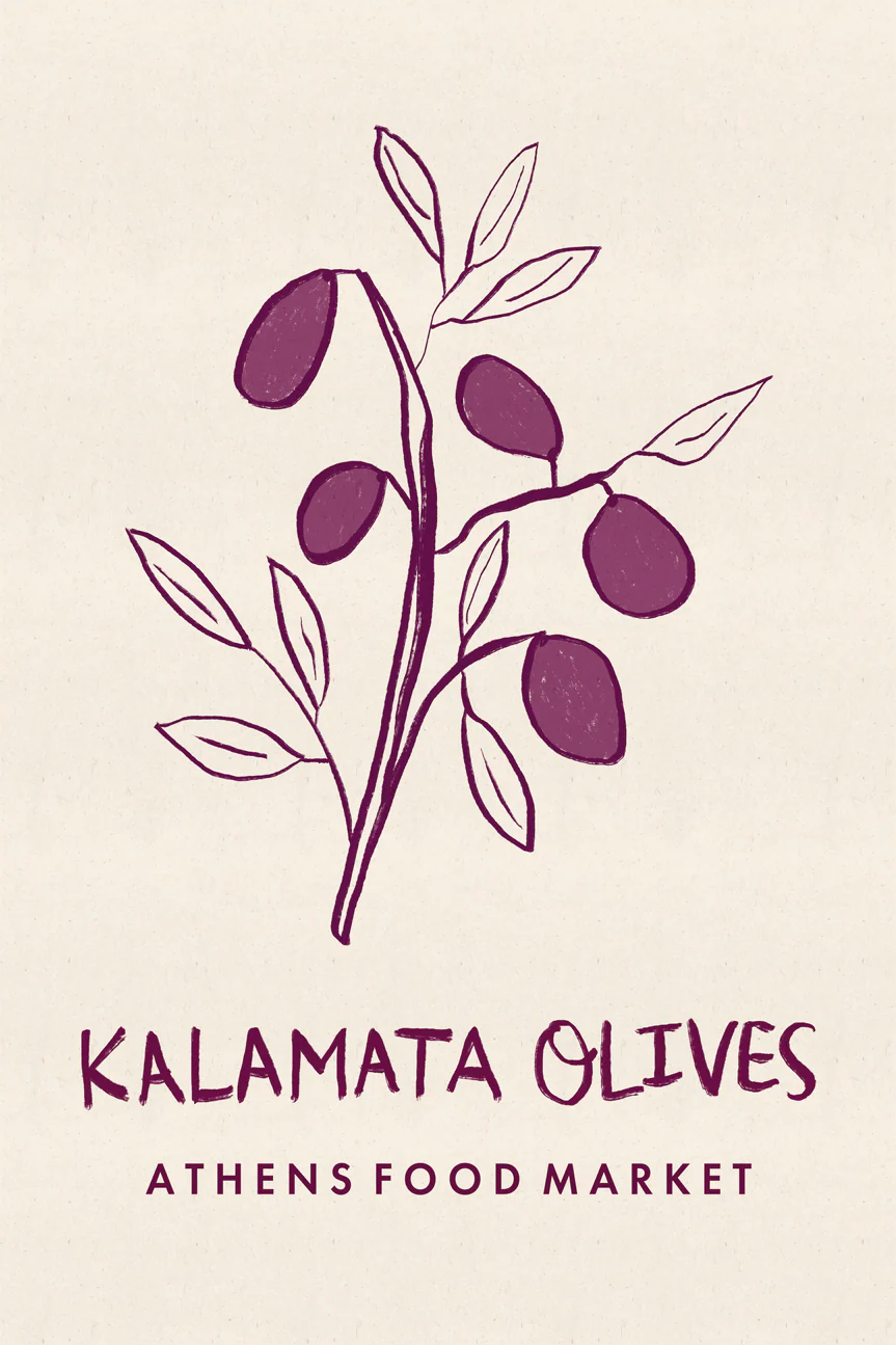 Kalamata Olives, Athens Food Market