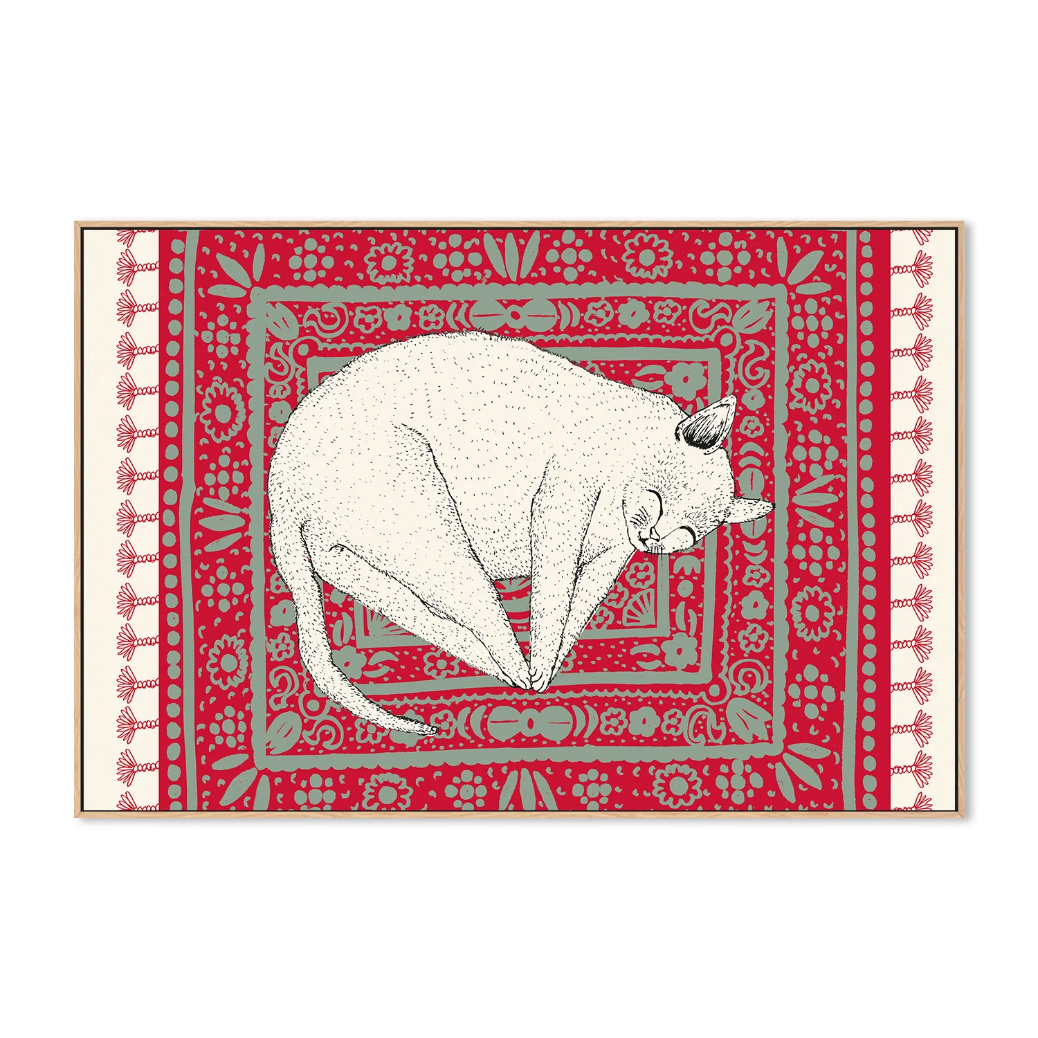 Sleeping Cat, Style D - Image 4