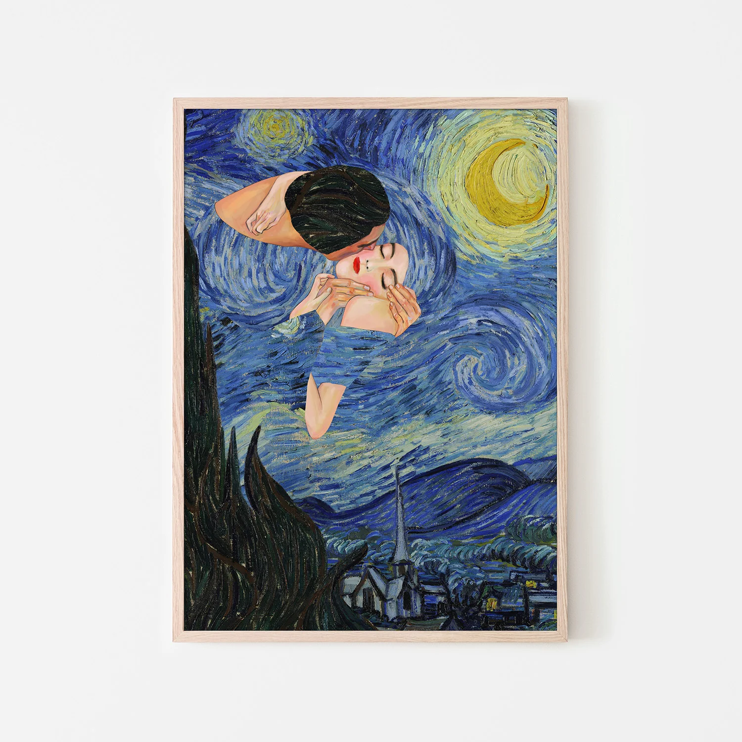 Kiss Under the Starry Night - Image 6