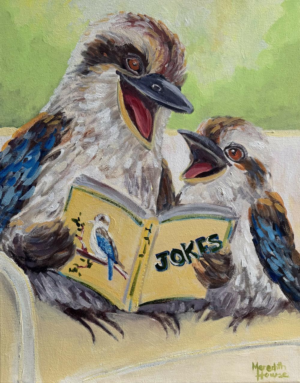 Kookaburra Laugh , Original Artwork