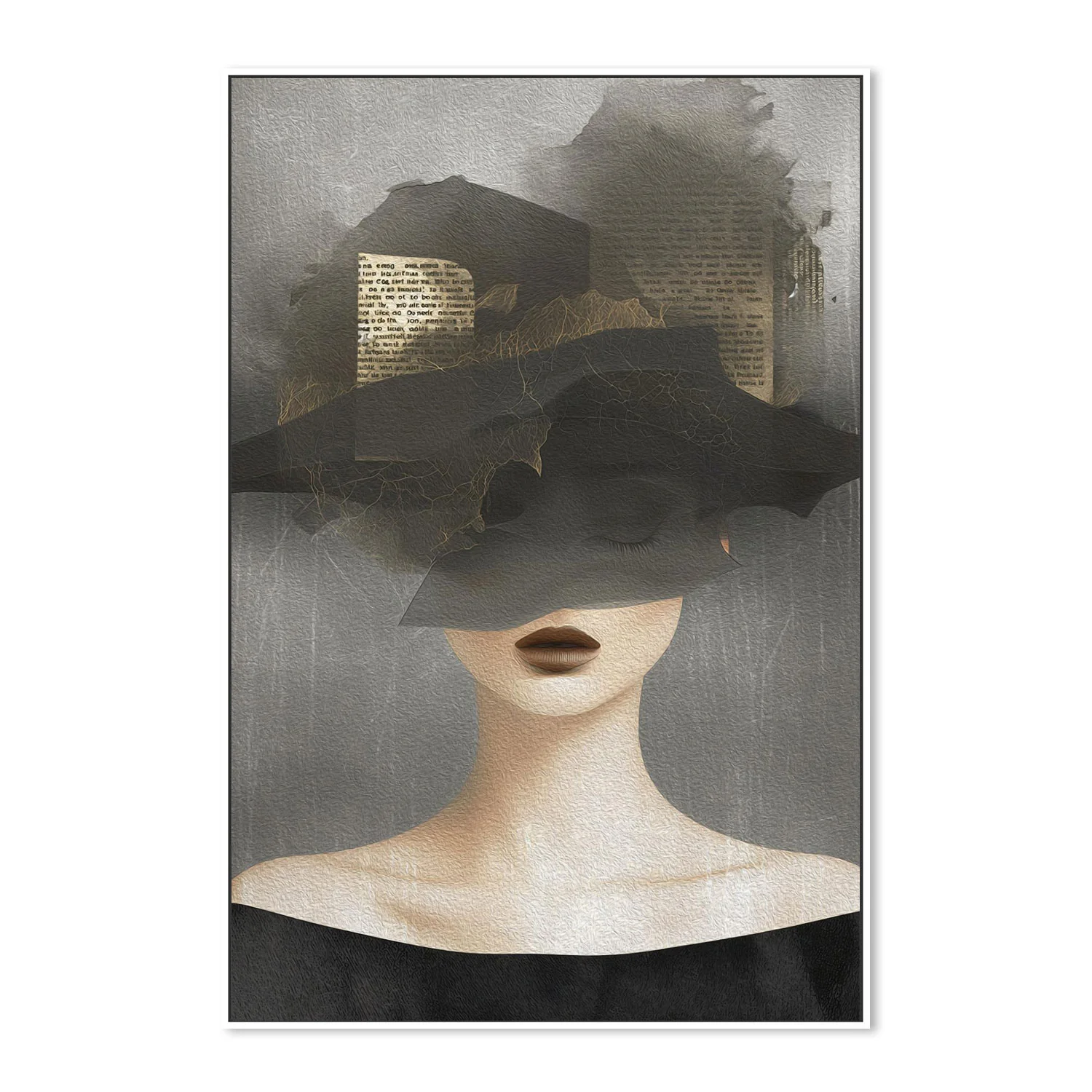 Lady In Hat - Image 5