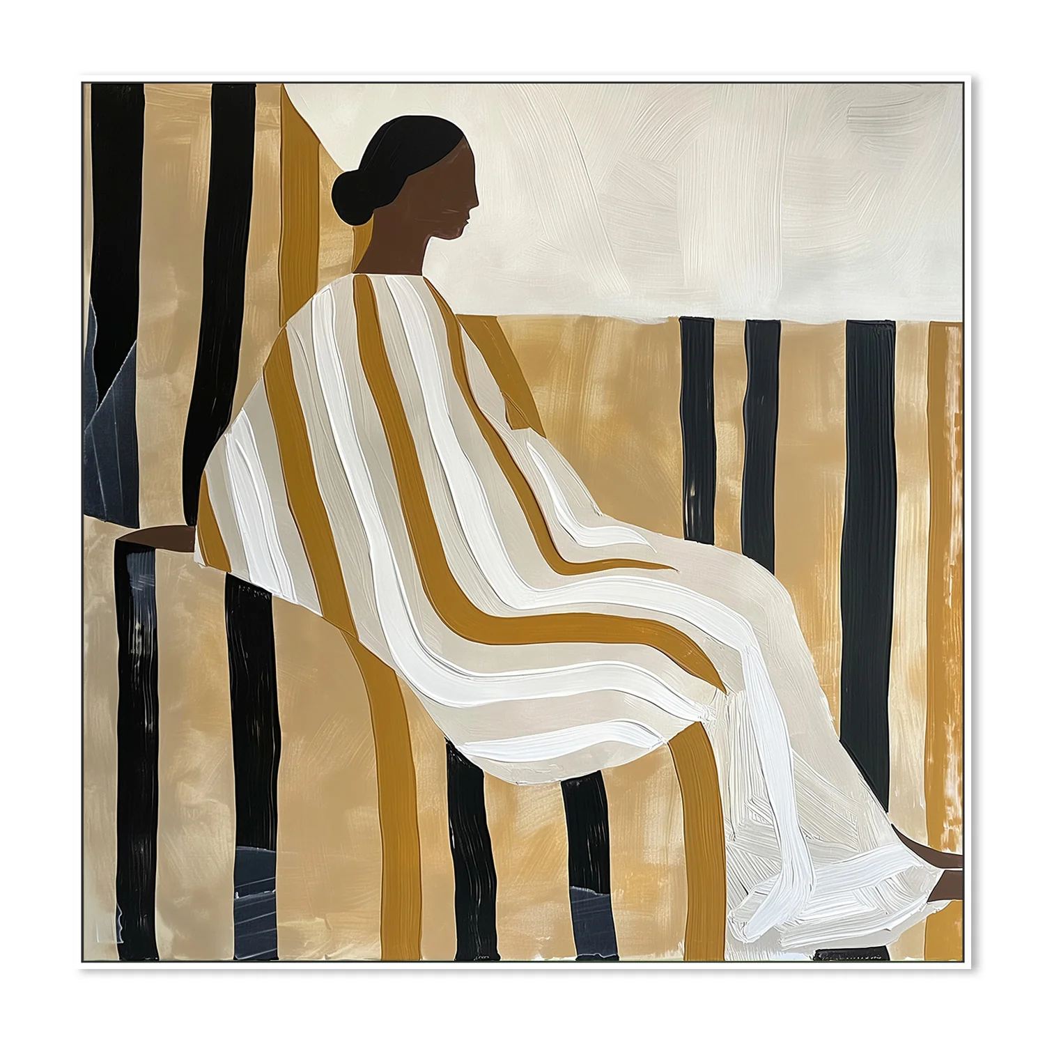 Lady In Stripes - Image 5