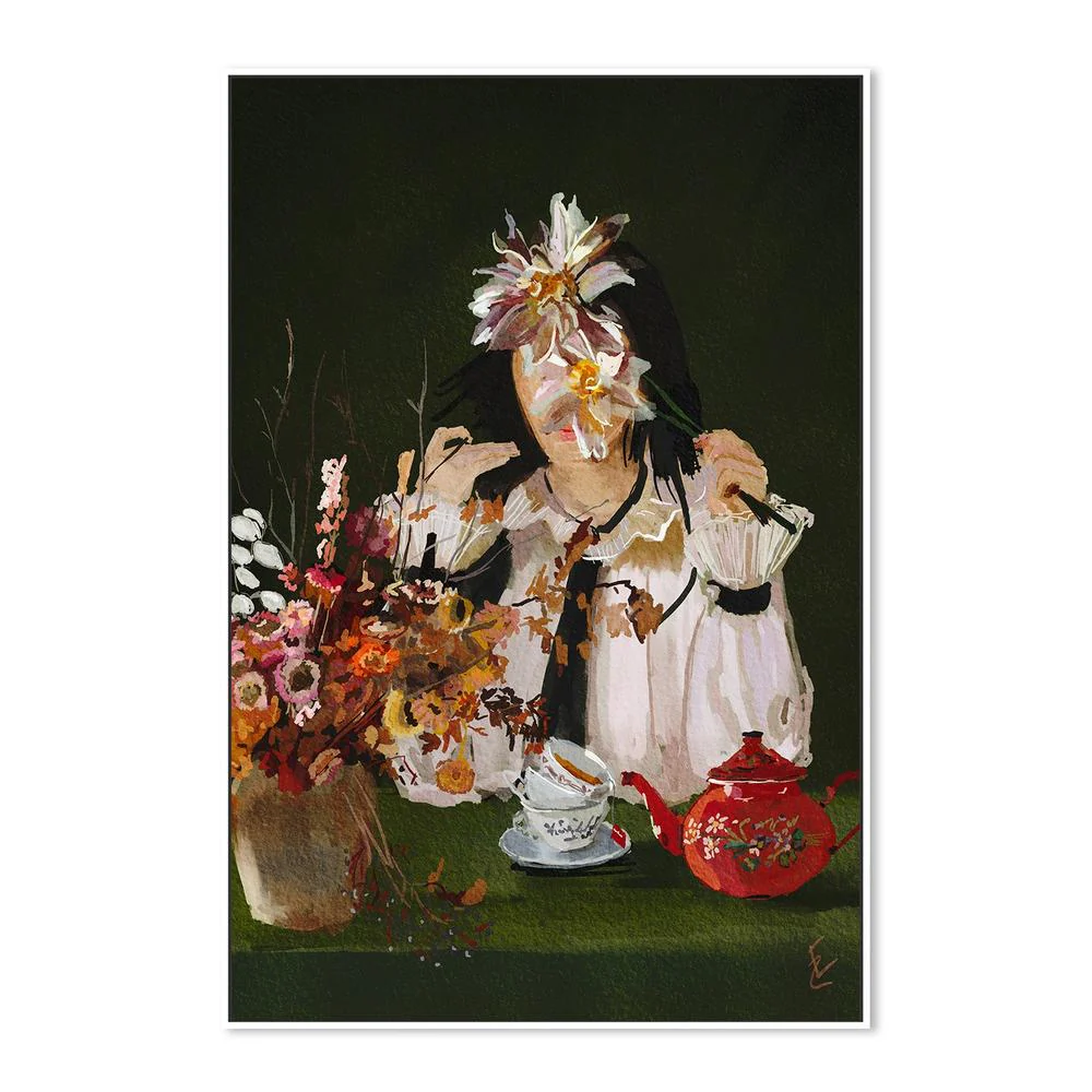 lady with the red teapot - Image 5
