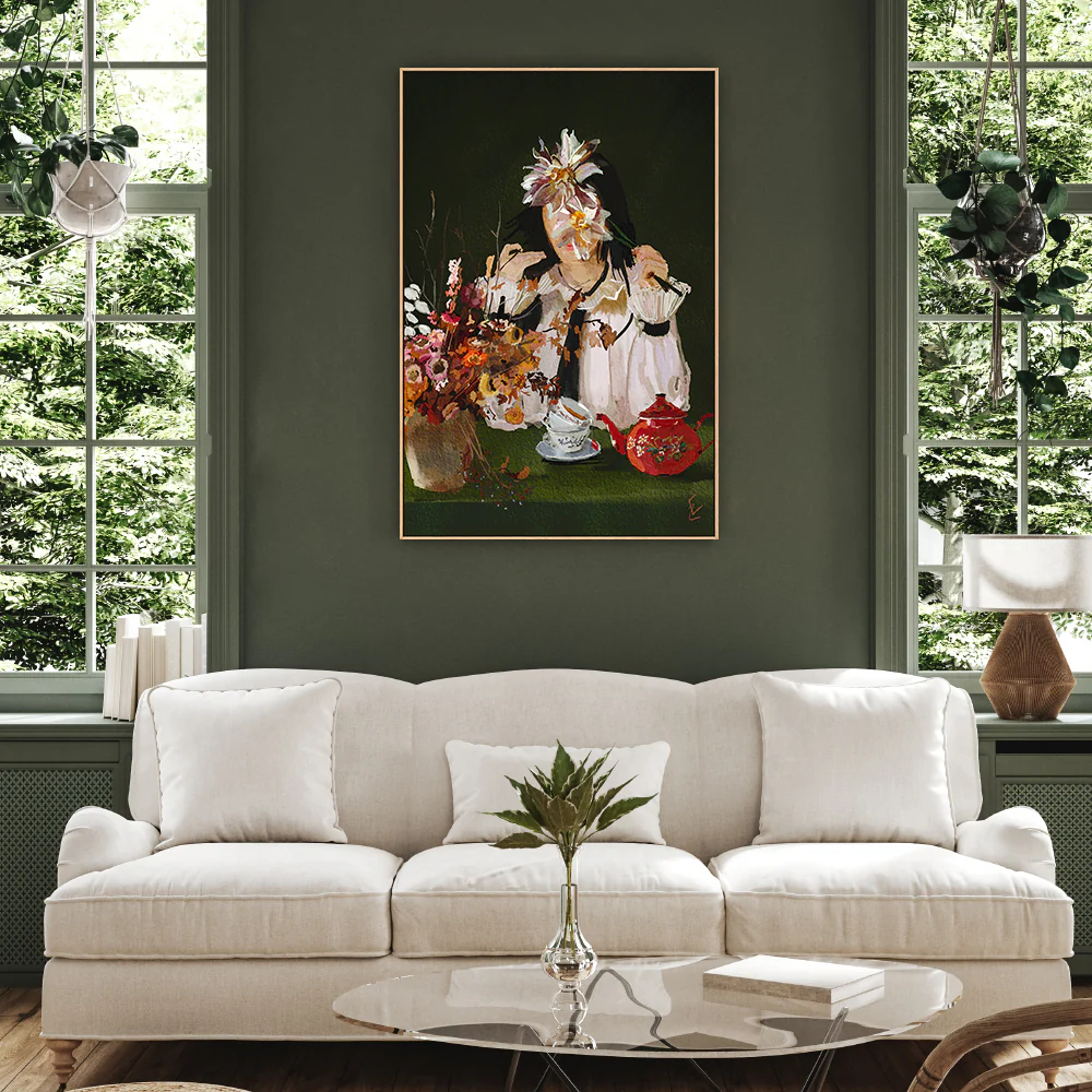 lady with the red teapot - Image 9