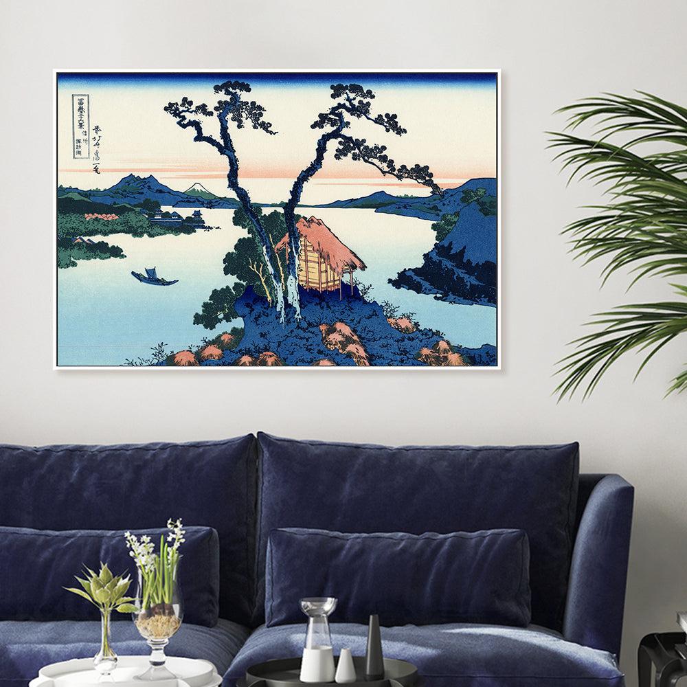 Lake Suwa in the Shinano province - Image 2