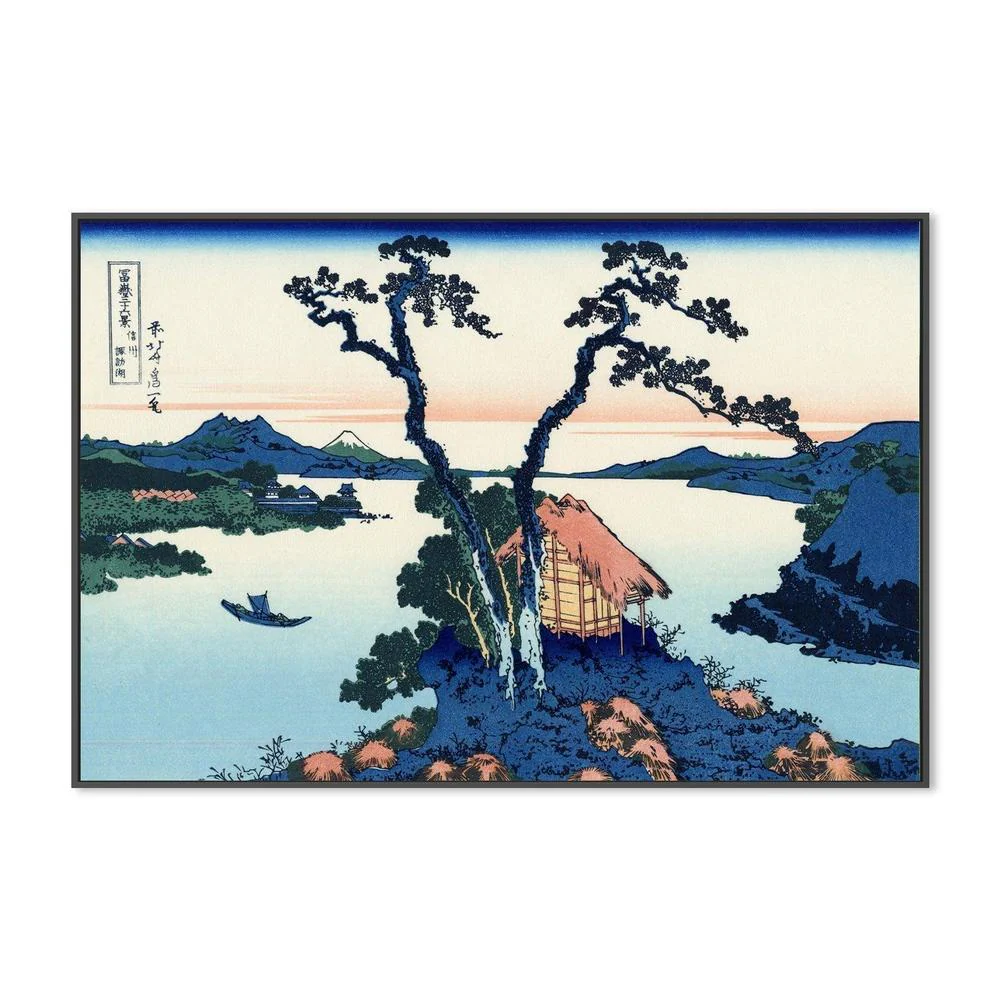 Lake Suwa in the Shinano province - Image 3