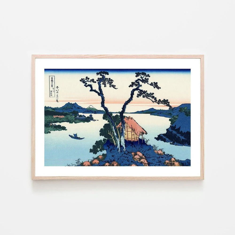 Lake Suwa in the Shinano province - Image 6