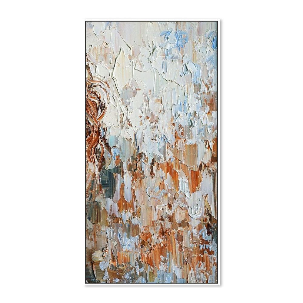 Land and Sky , Hand-painted Canvas - Image 3