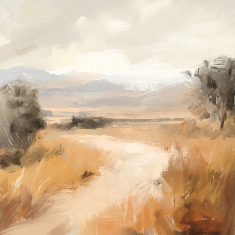 Landscape in Yellow Ochre