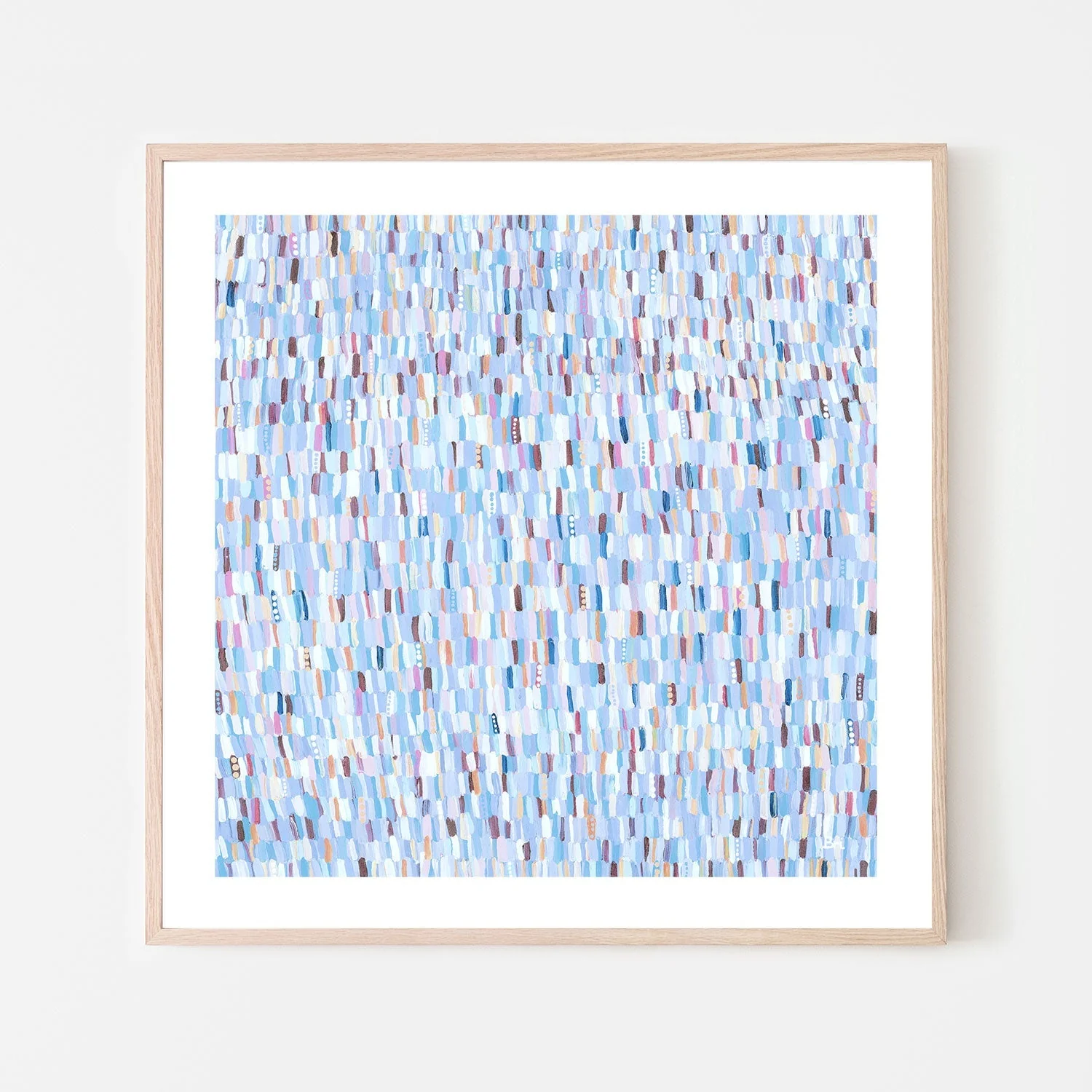 Lavender Shower, Cool Pastel Tones - Image 6