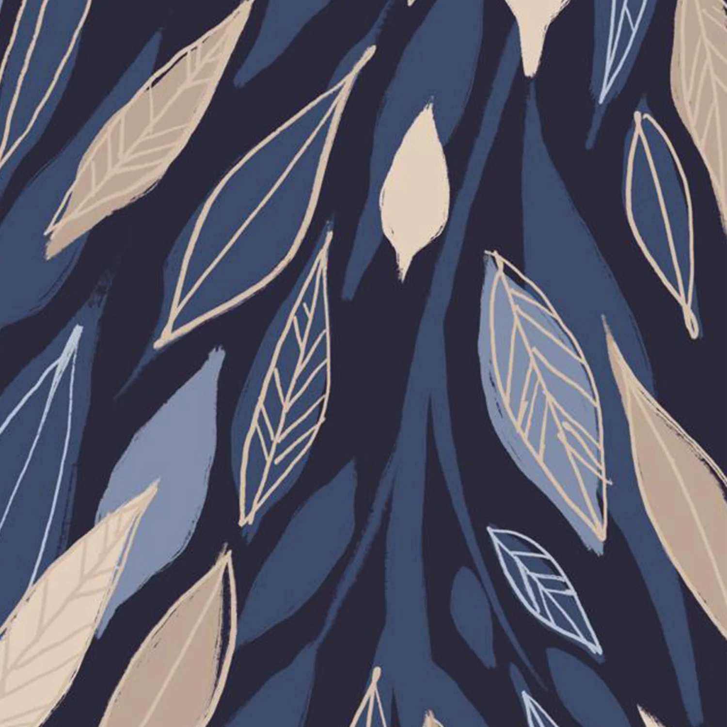 Leafy Lines Dark - Image 11