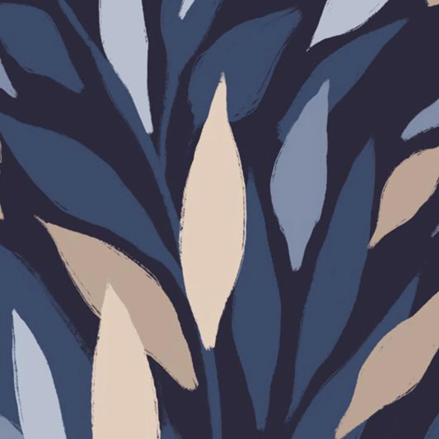 Leafy Lines Dark Plain - Image 10