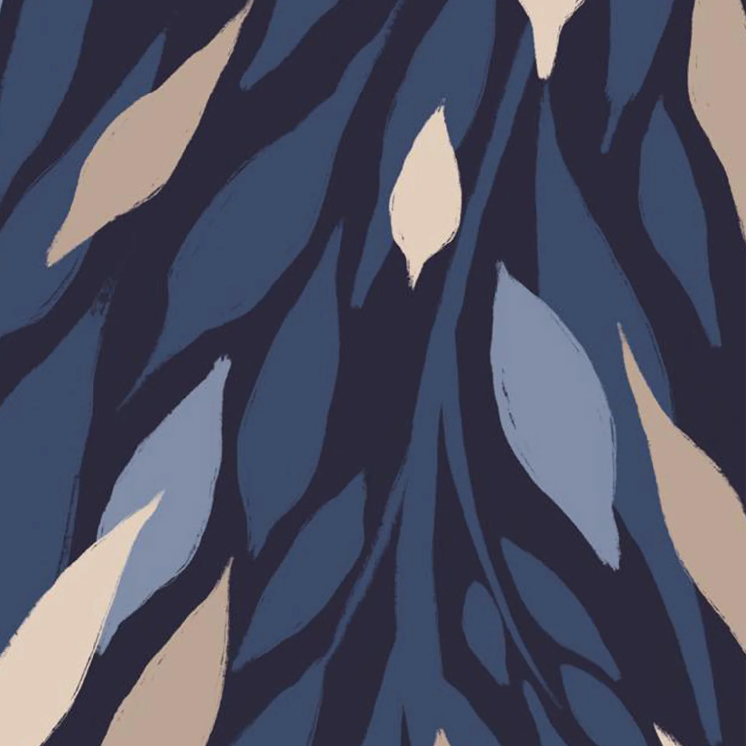 Leafy Lines Dark Plain - Image 11