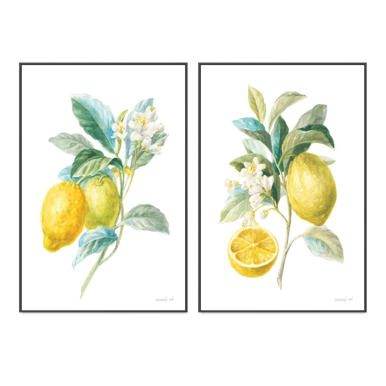 Lemon Branch, Style A & B, Set Of 2 - Image 3