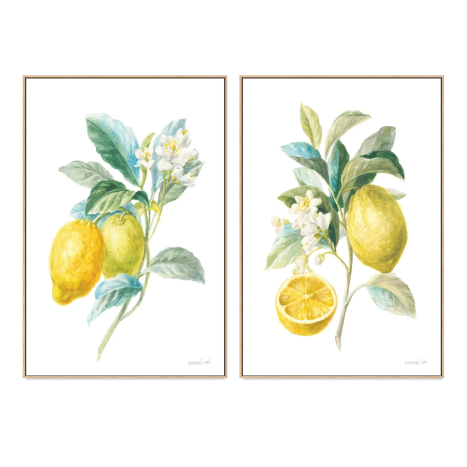 Lemon Branch, Style A & B, Set Of 2 - Image 4