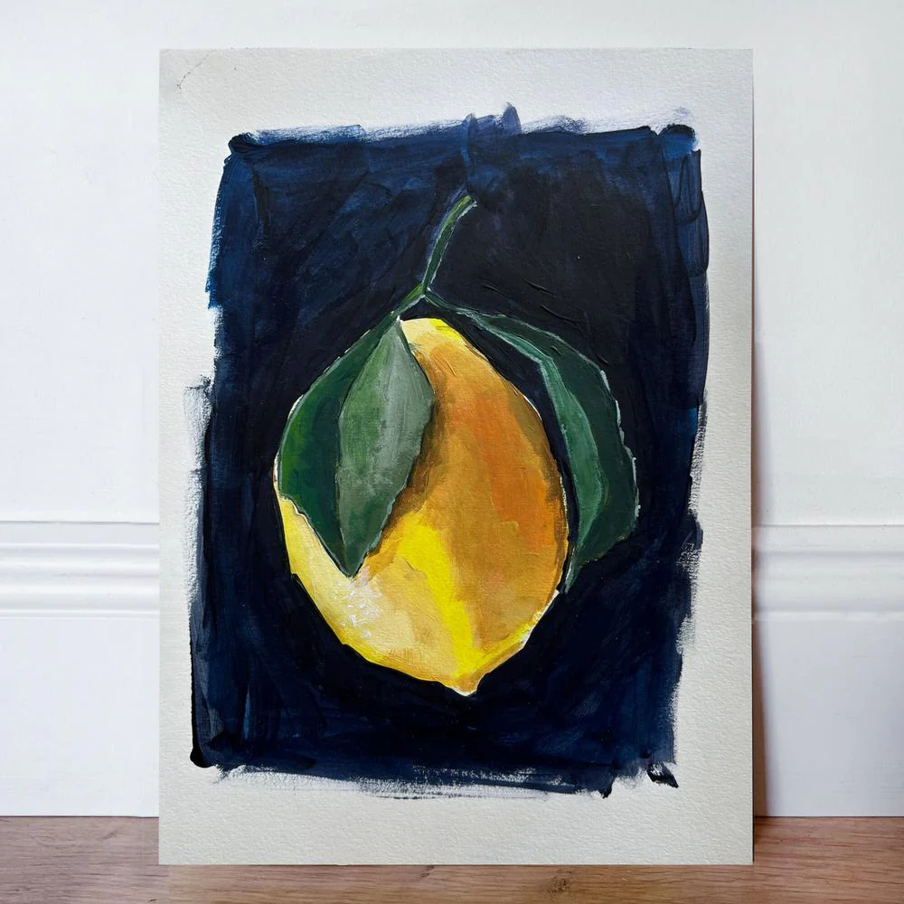 Lemon in the dark , Original Artwork