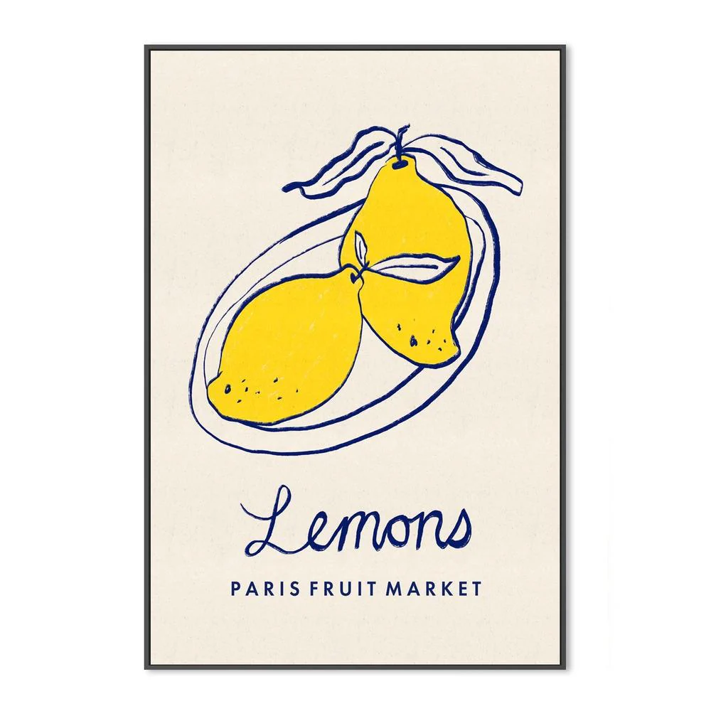 Lemons, Paris Fruit Market - Image 3