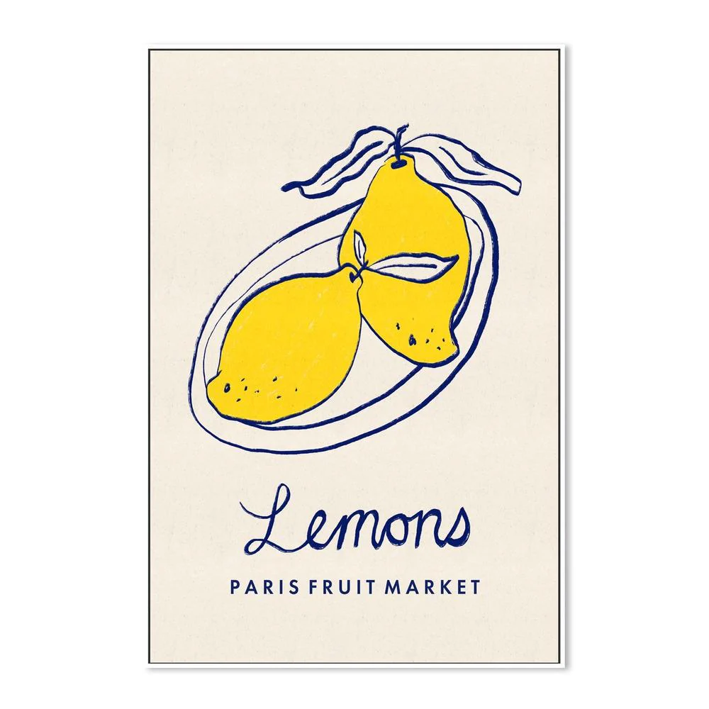 Lemons, Paris Fruit Market - Image 5