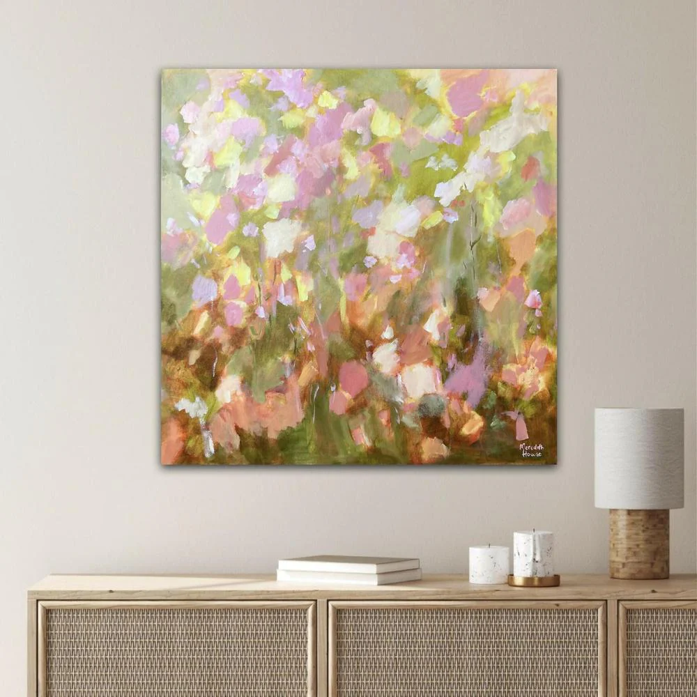 Light. Original Hand-Painted Canvas By Meredith Howse - Image 3