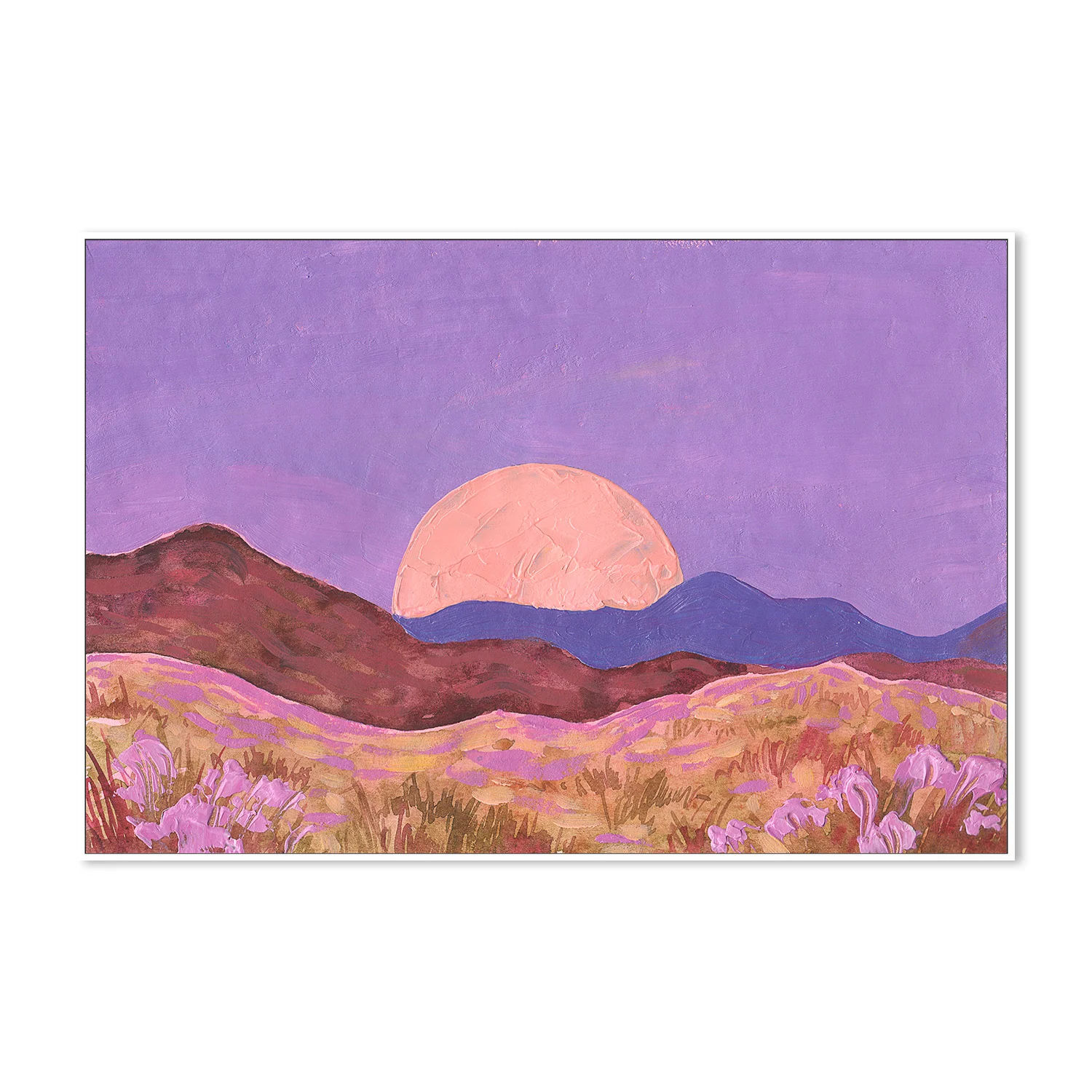 Lilac Peach Sunset - Image 5