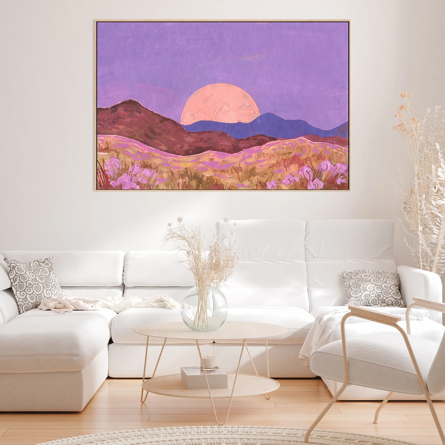 Lilac Peach Sunset - Image 7