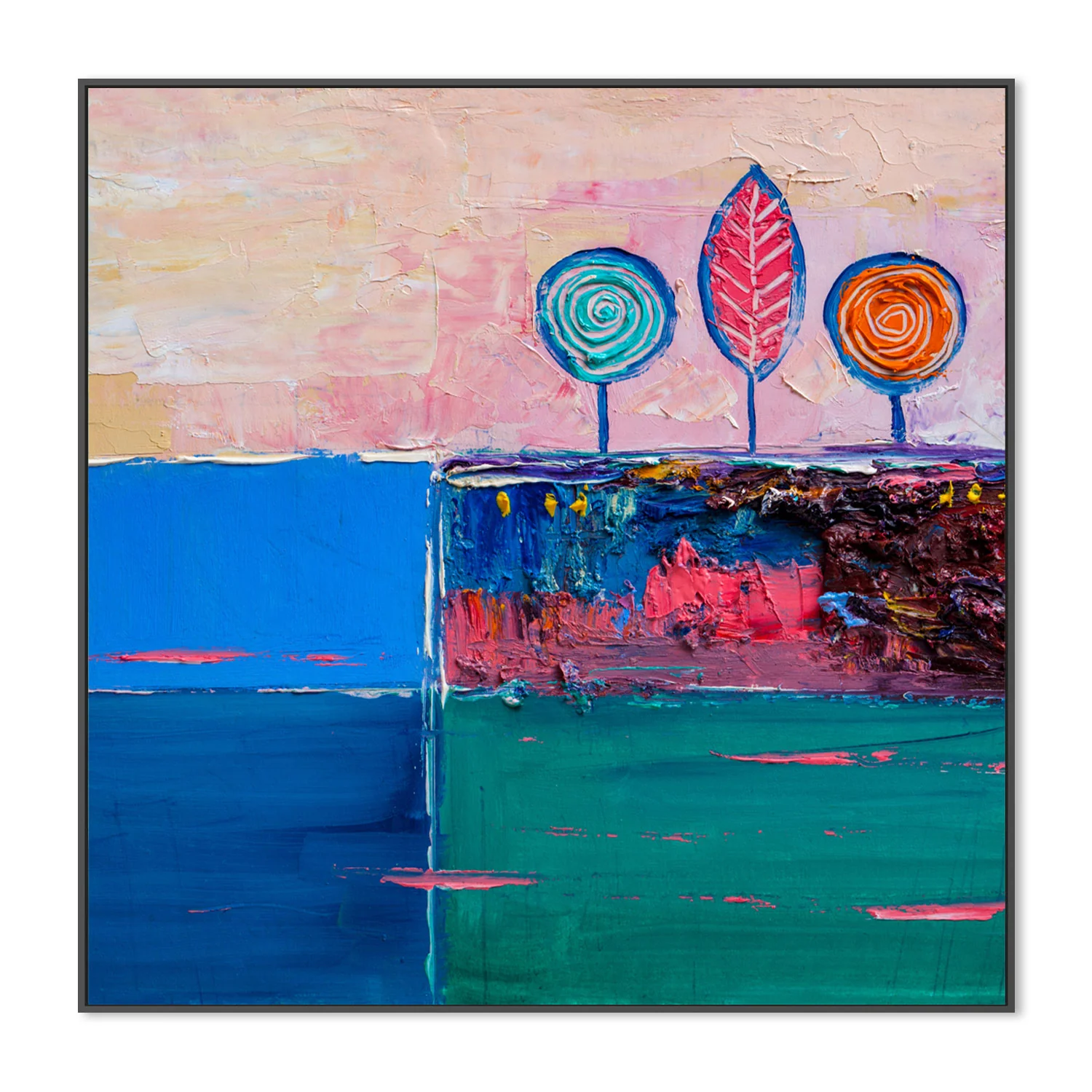 Lollipop , Hand-Painted Canvas - Image 3