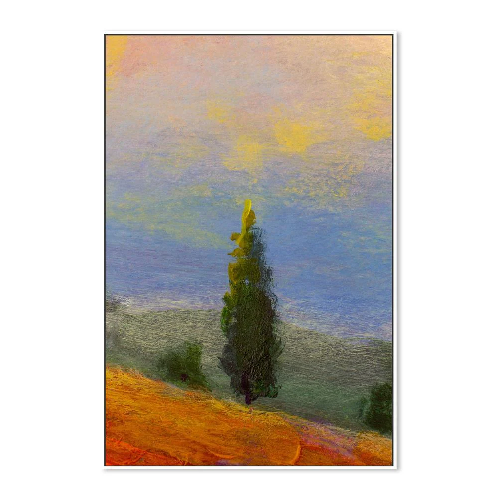 Lonesome Tree, Hand-Painted Canvas - Image 5