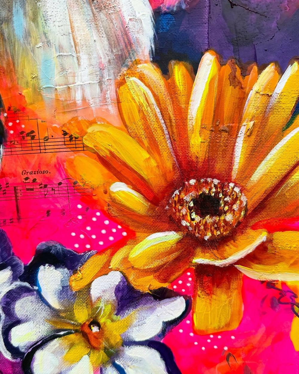 Love in Bloom , Original Artwork - Image 4