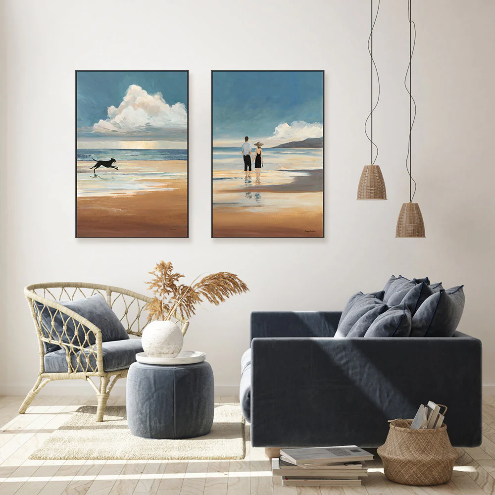 Low Tide & Day at the Sea, Set Of 2 - Image 2