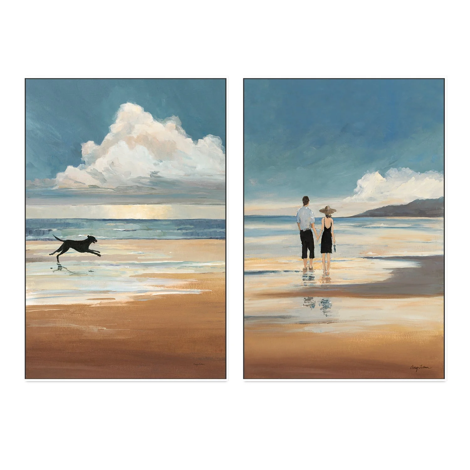 Low Tide & Day at the Sea, Set Of 2 - Image 5