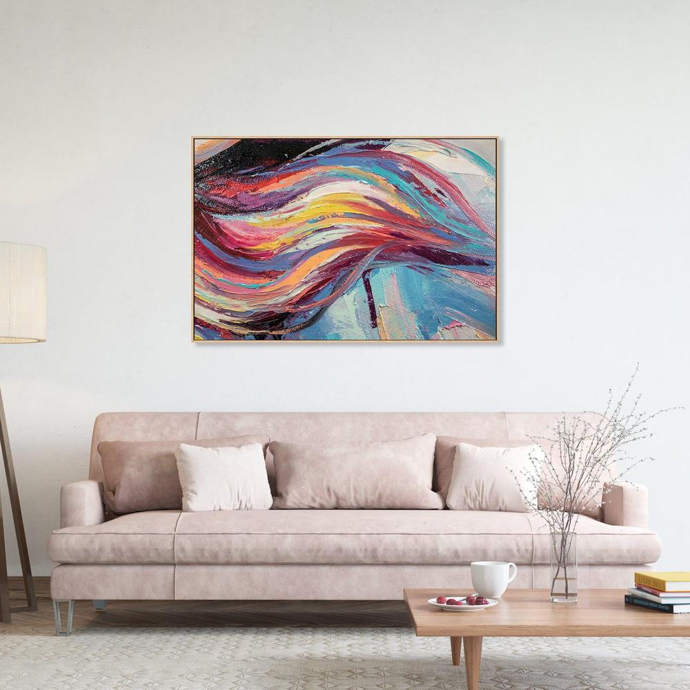 Lucid Thoughts  , Hand-painted Canvas - Image 2