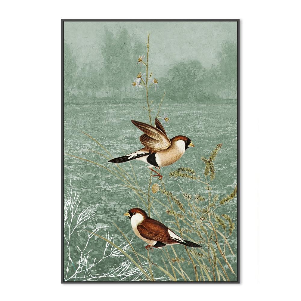 Meadow Finches Flying - Image 3