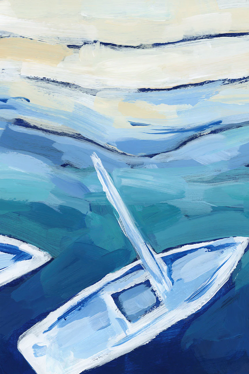 Mediterranean Sailboat , Style B