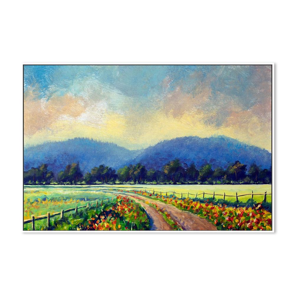 Meet Me In The Meadow, Hand-Painted Canvas - Image 5