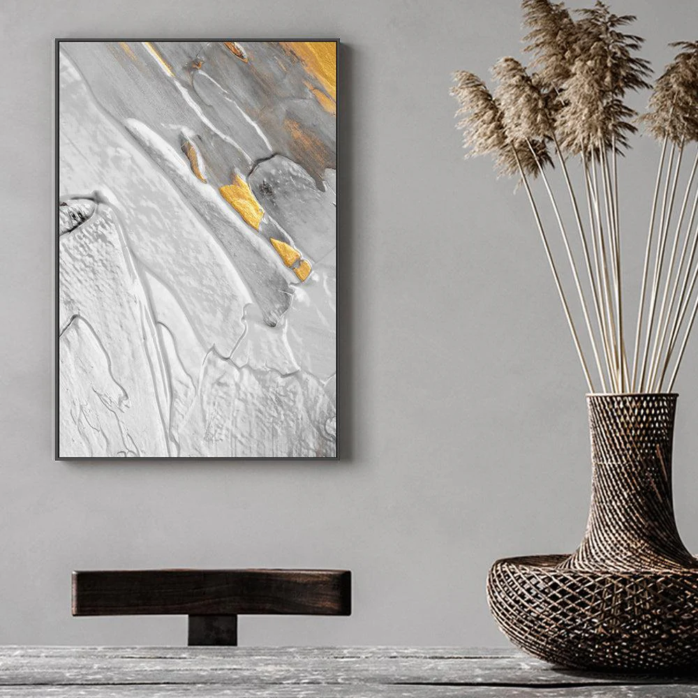 Metalics, Style A , Hand-painted Canvas - Image 2