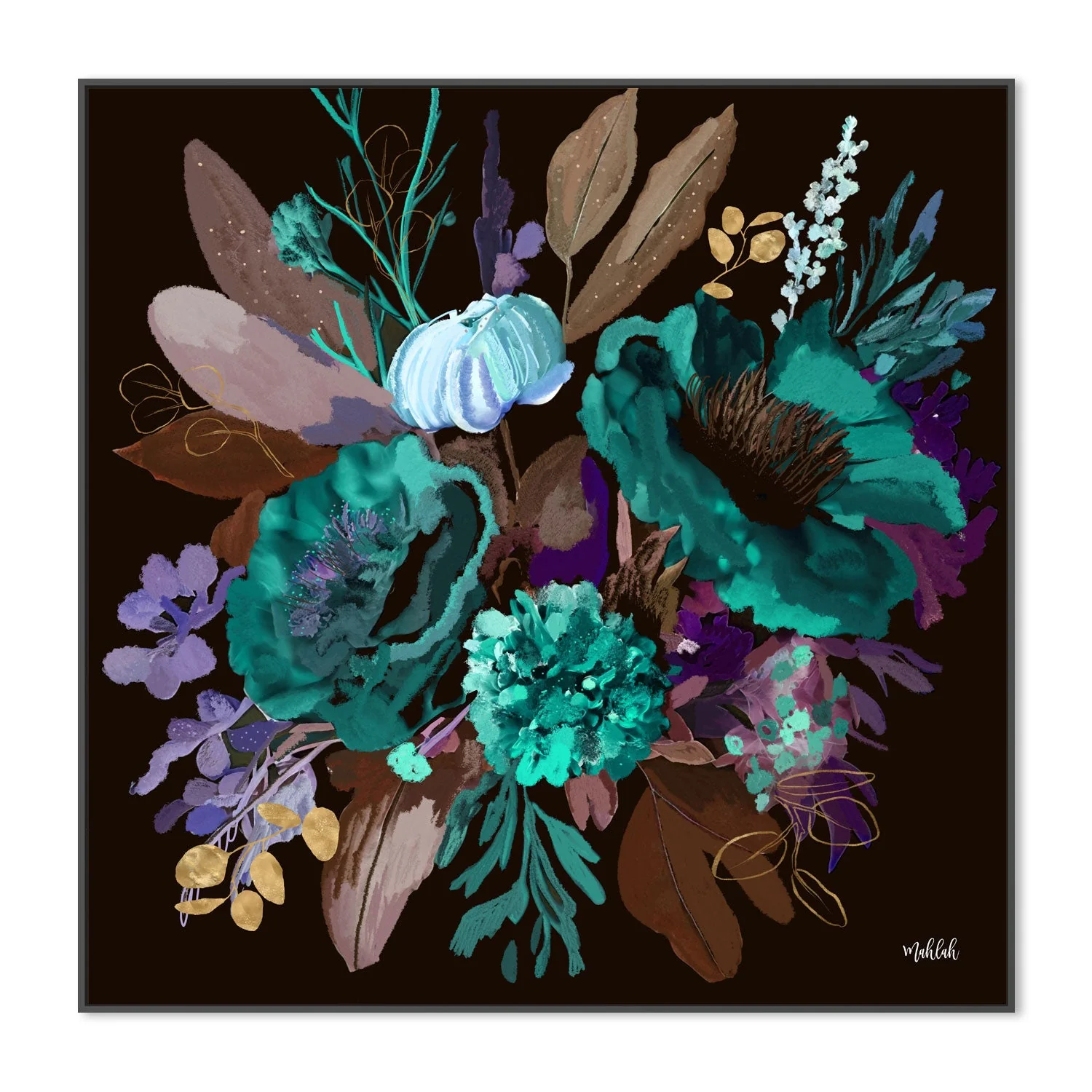 Midnight Green flowers - Image 3