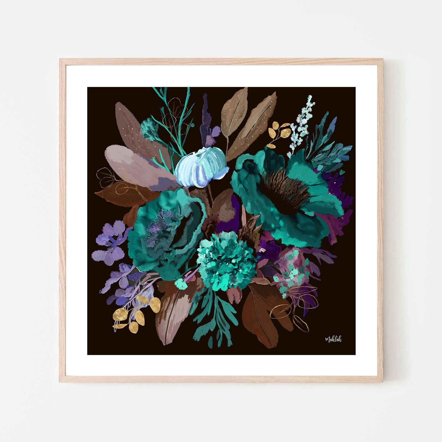 Midnight Green flowers - Image 6