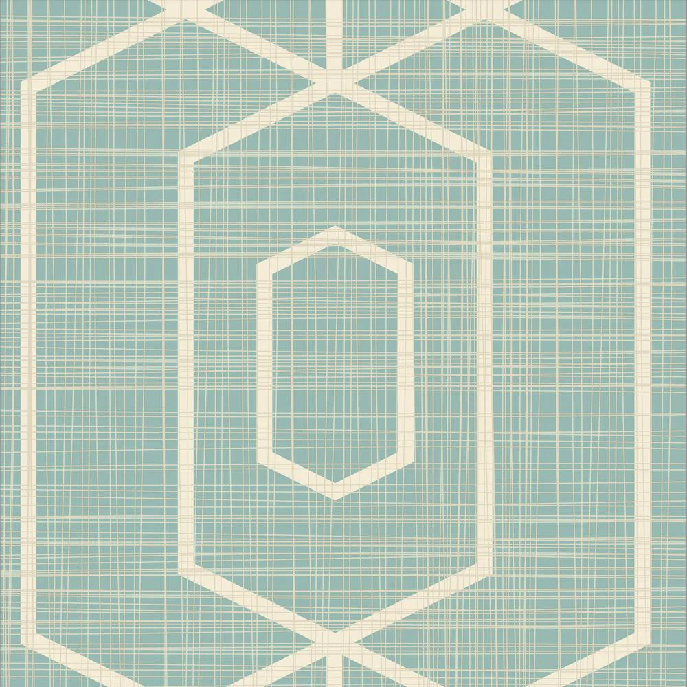 Mint Geometric Pattern  Wallpaper - Image 3