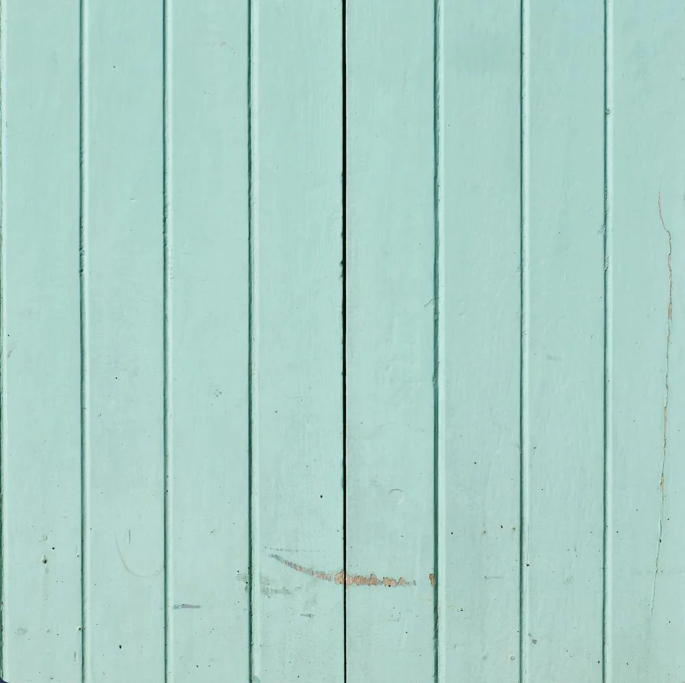 Mint Wood Panel  Wallpaper