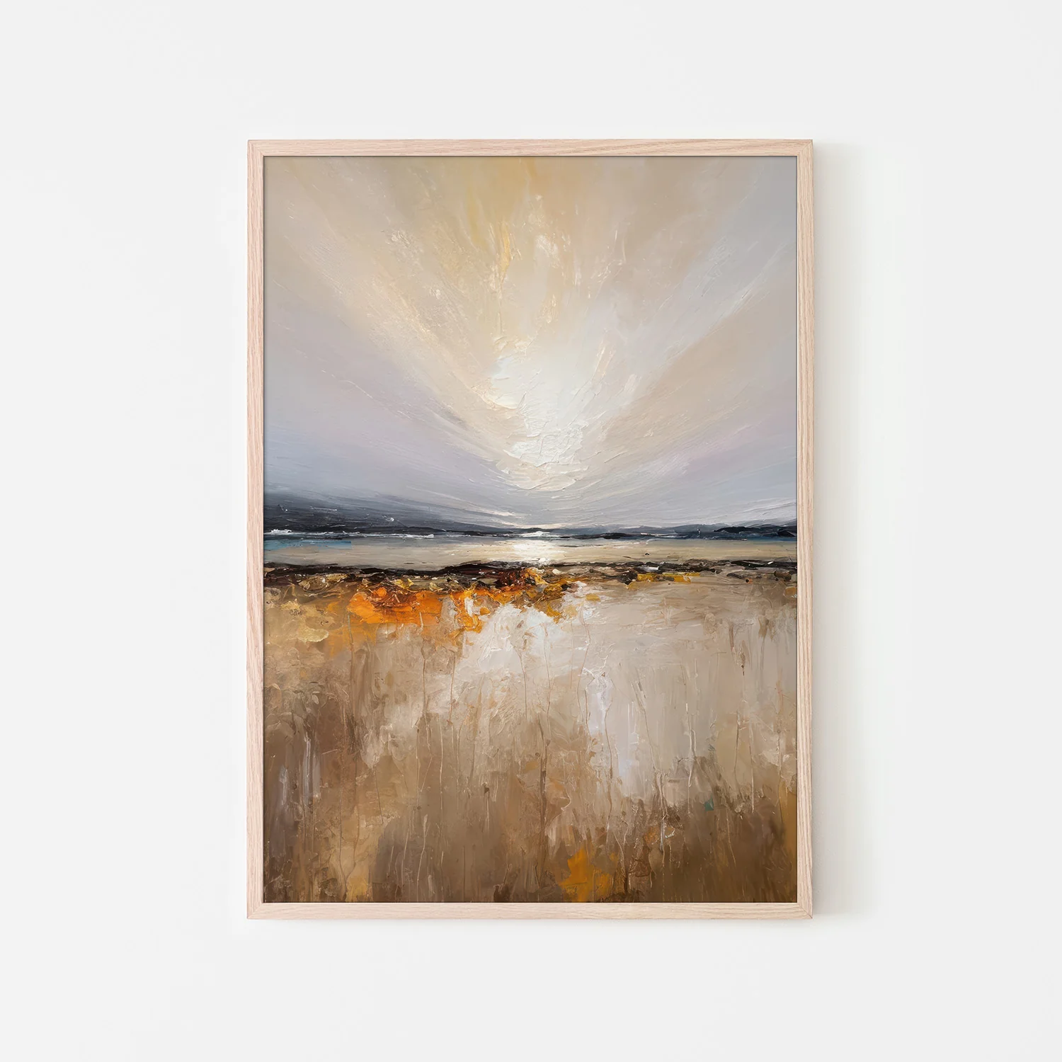 misty wheat field - Image 6