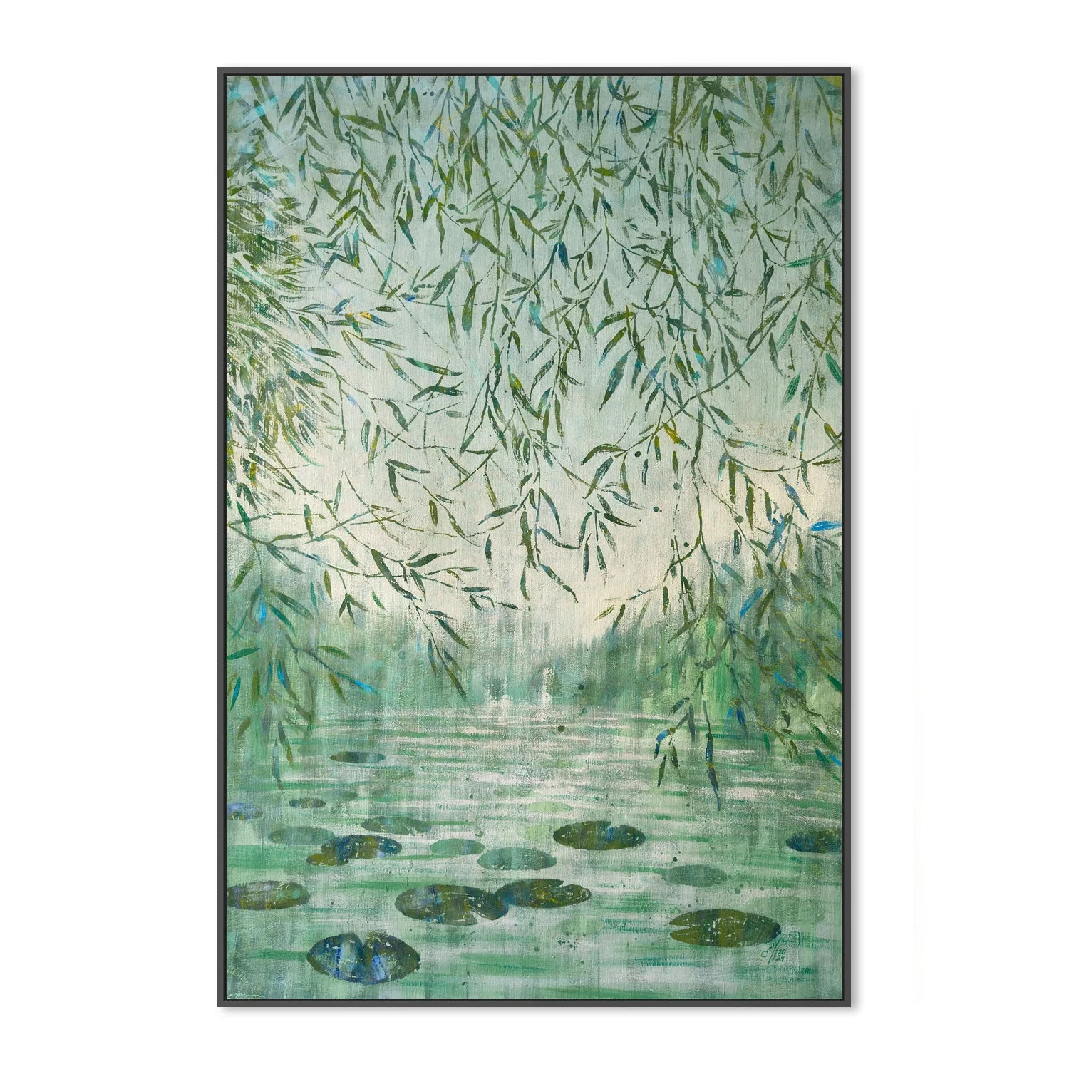 Misty Willow Pond - Image 3