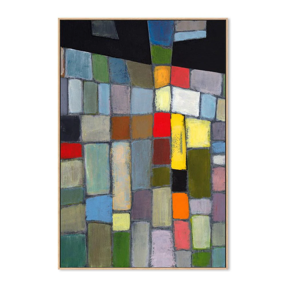 Mod Style, Hand-Painted Canvas - Image 4
