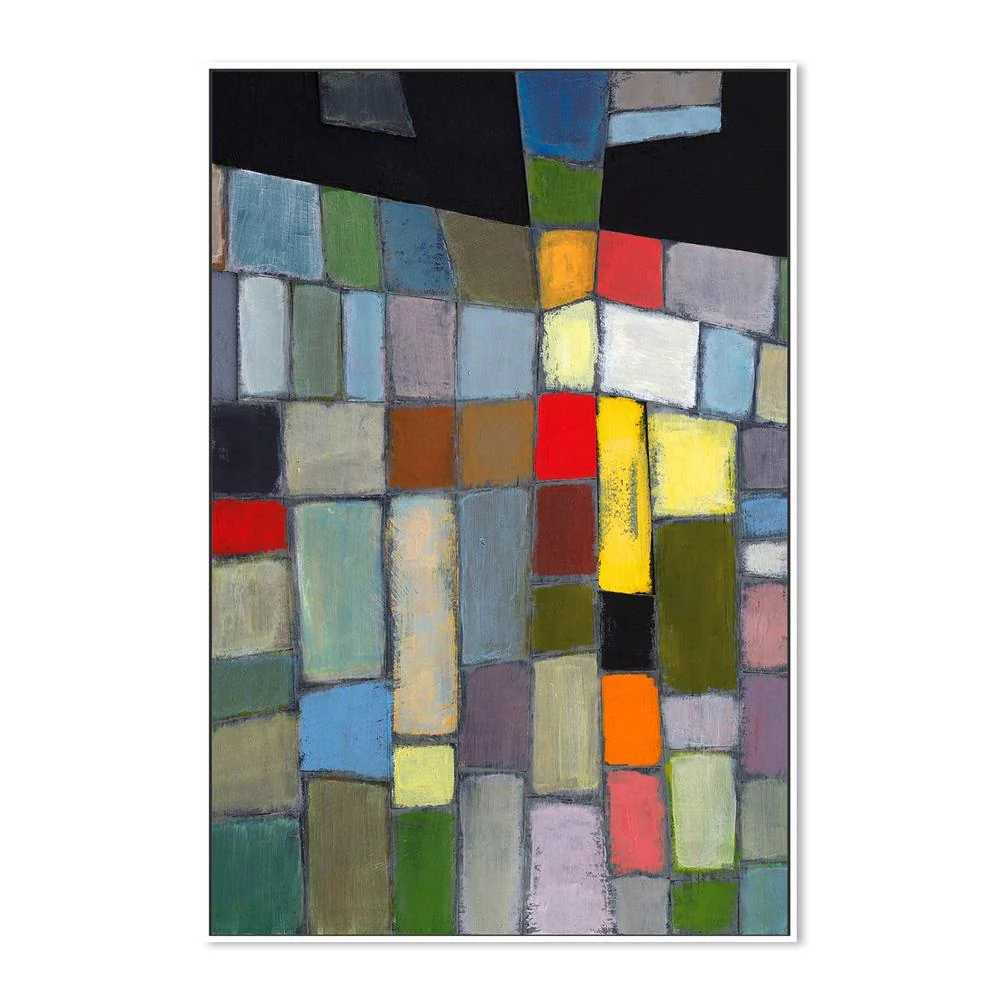 Mod Style, Hand-Painted Canvas - Image 5