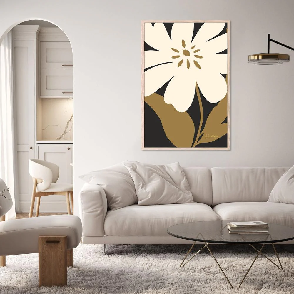 Modern Cream Bloom - Image 8