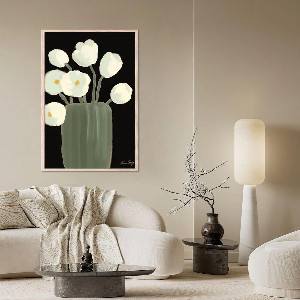 Modern Floral Vase - Image 8